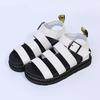 Women's Plus Size New Summer Chunky Sole Open Toe Fashion Beach Roman Sandals European American Style