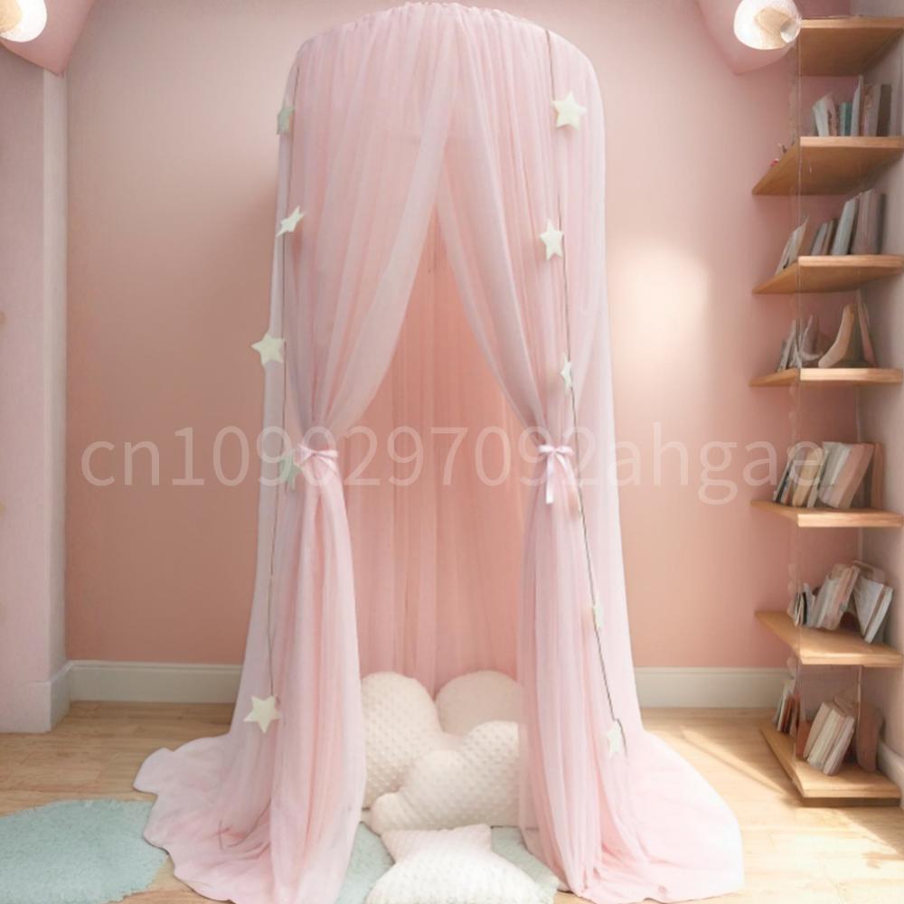 

Crib Mosquito Net Princess Bed Canopy Canopy Tulle Curtain for Nursery Play Room Decor China Mainland