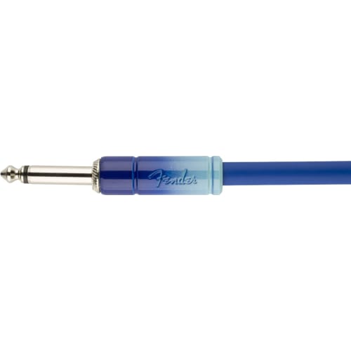 Fender Ombr? Instrument Cable, Straight/Straight, 10', Belair Blue, 3m