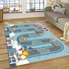 Highway Runway Playroom City Traffic Road Map Child PlayMat Carpet Rug for Bedroom Living Room Sofa Decoration Decor Floor Mat