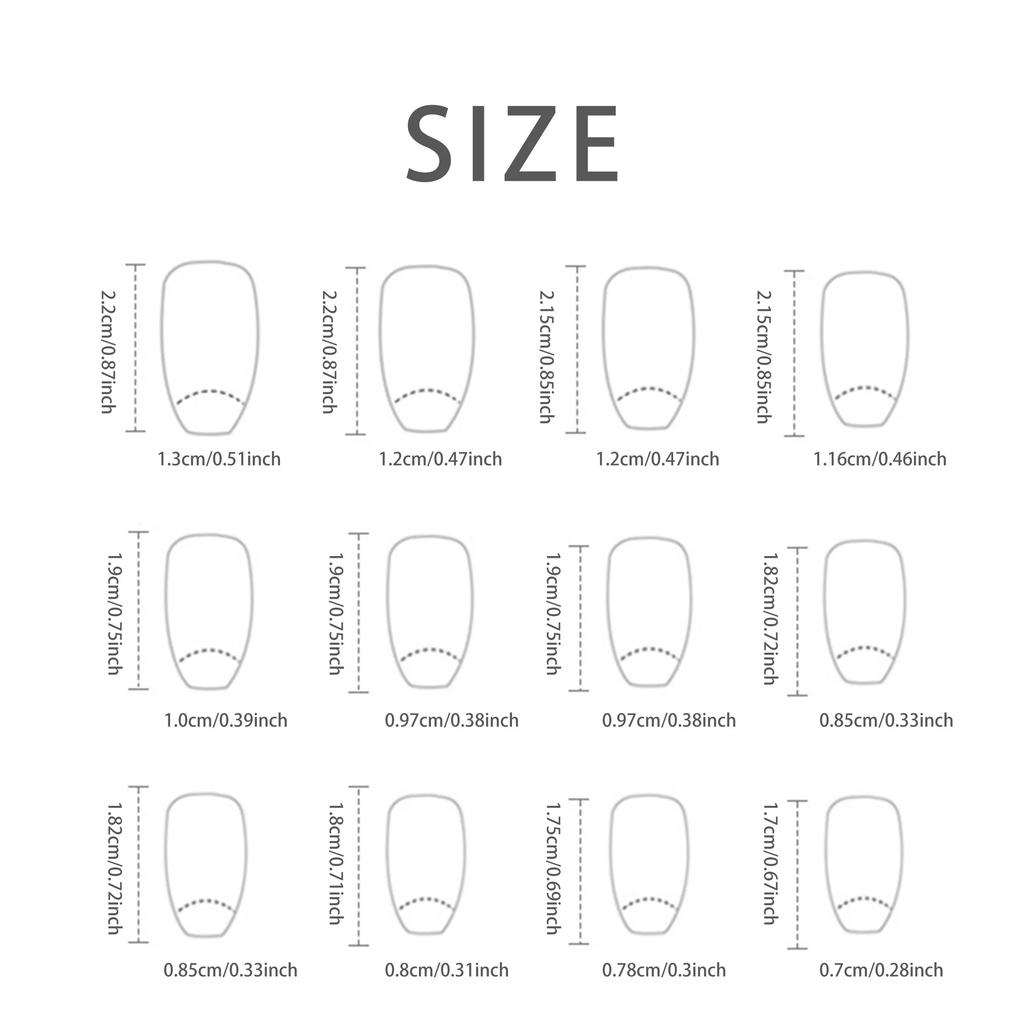 Pure Desire Fairy Temperament Full Of Wearing Armor, Blush Blue Aurora Butterfly Camellia Combination Nail Art Set Of 24 Pieces