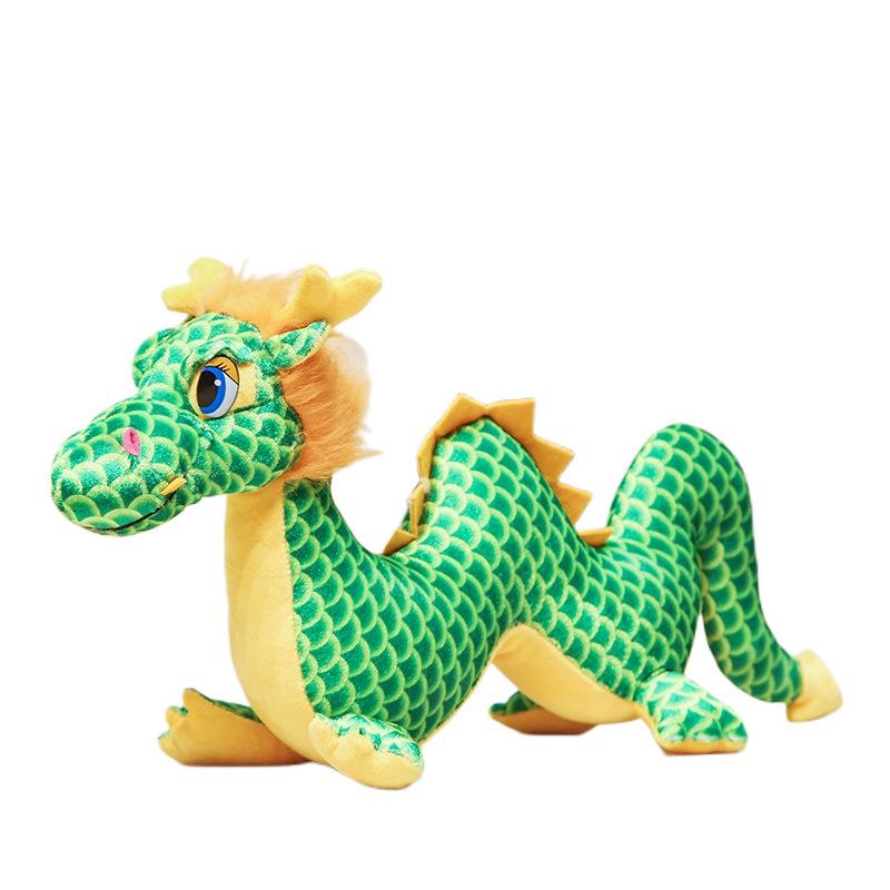 Simulated Chinese Dragon Doll Plush Toy Zodiac Dragon Doll Year Of The Dragon Mascot Children'S Soothing Ragdoll