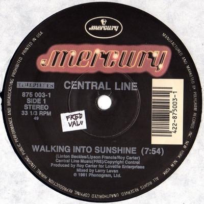 

12inch Record CENTRAL LINE - Walking Into Sunshine / You ve Said 8750031 Mercury 1989 US Dance & Electronica Used