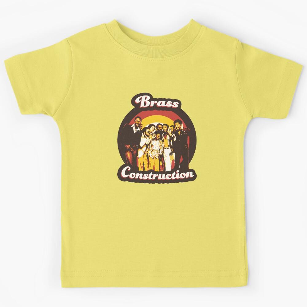 Brass Construction 70s Funky Soul Kids T-Shirt 100