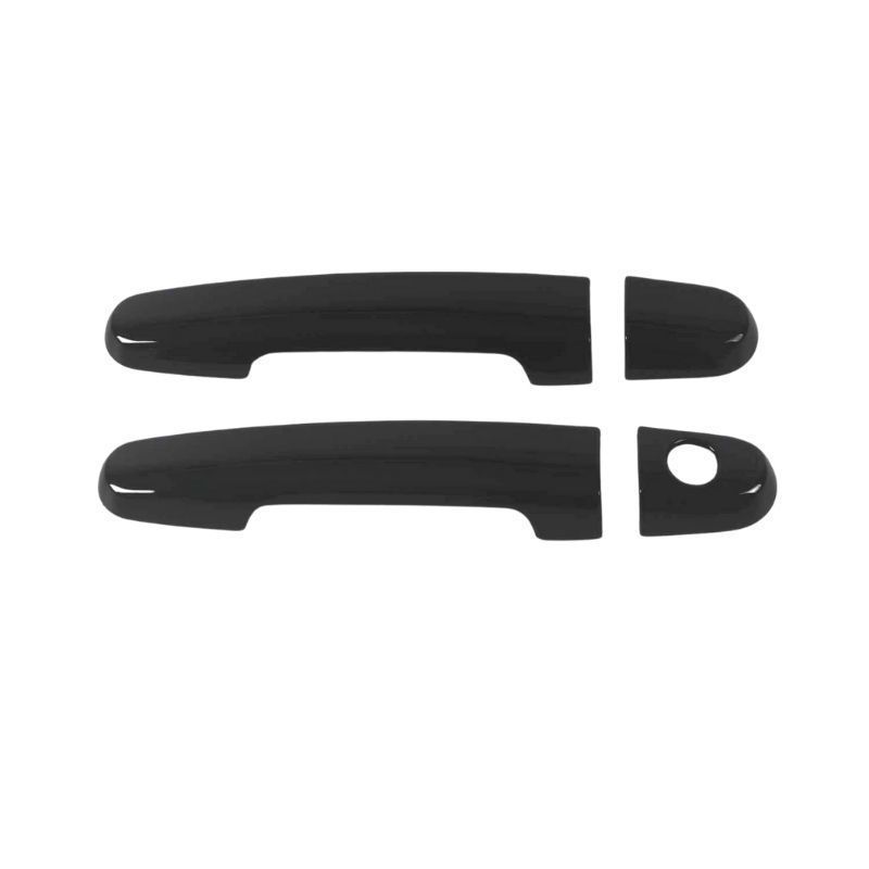 Applicable01-18ToyotaAvensis VersoHandle Carbon Fiber Pattern Door Handle Bright Black Door Handle Bowl