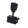 6Pcs Semi Closed Tuning Pegs Keys Tuner Machine Head Black Guitar Tuning Pegs Guitar Accessories Easy to Install