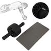 Rueda para Entrenamiento de Músculos Abdominales Rodillo Mango de Esponja Agarre Equipo de Ejercicio para la Cintura Gimnasio Fuerza Corporal Potencia Fitness