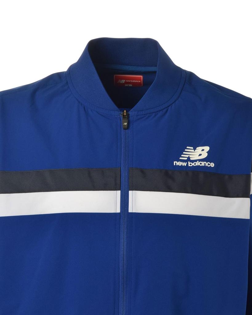 Golf Blouson Merk 4 [New Balance] Waterafstotend Volledige Rits (Rekbaar, Logo) / Heren / 012-6120002 112_Blauw [M]