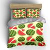 Watermelon Pattern Summer Picnic Set Exquisite three-piece bedding set gift for kids and adults