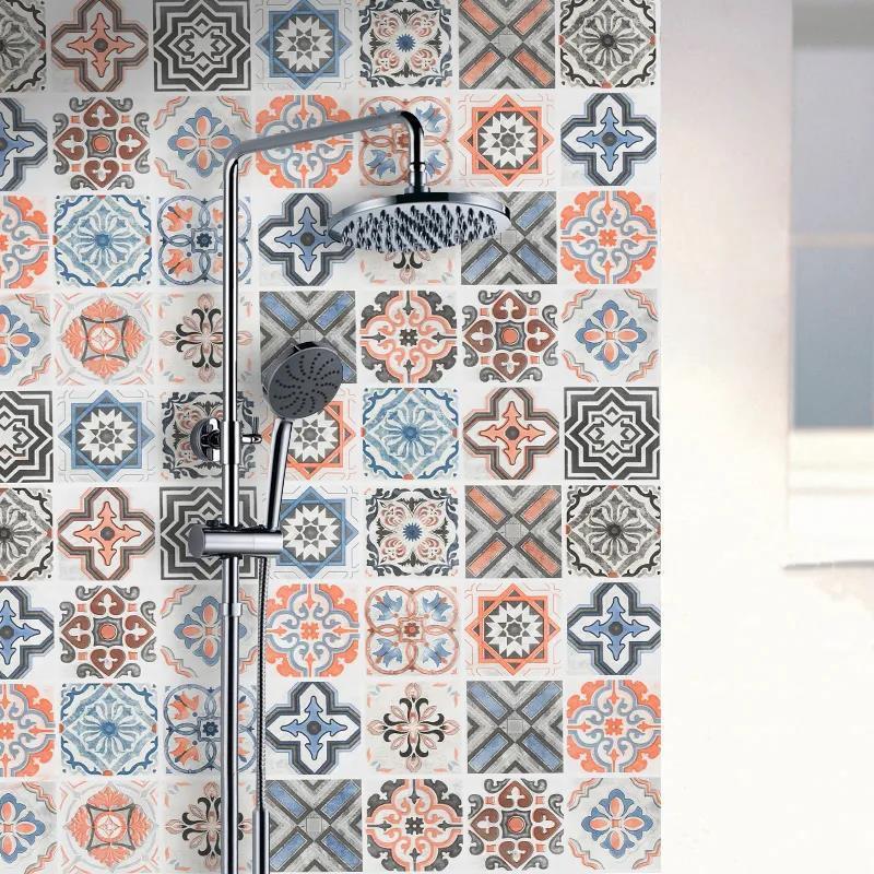 1Roll Cabinet Stickers Home Decoration PVC Waterproof Wallpaper Embossed Textured Wall Sticker Kitchen Self Adhesive Countertop