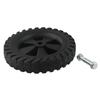 Shock Absorbing 7 Inch Caster Wheels for Improved Air Compressor Mobility