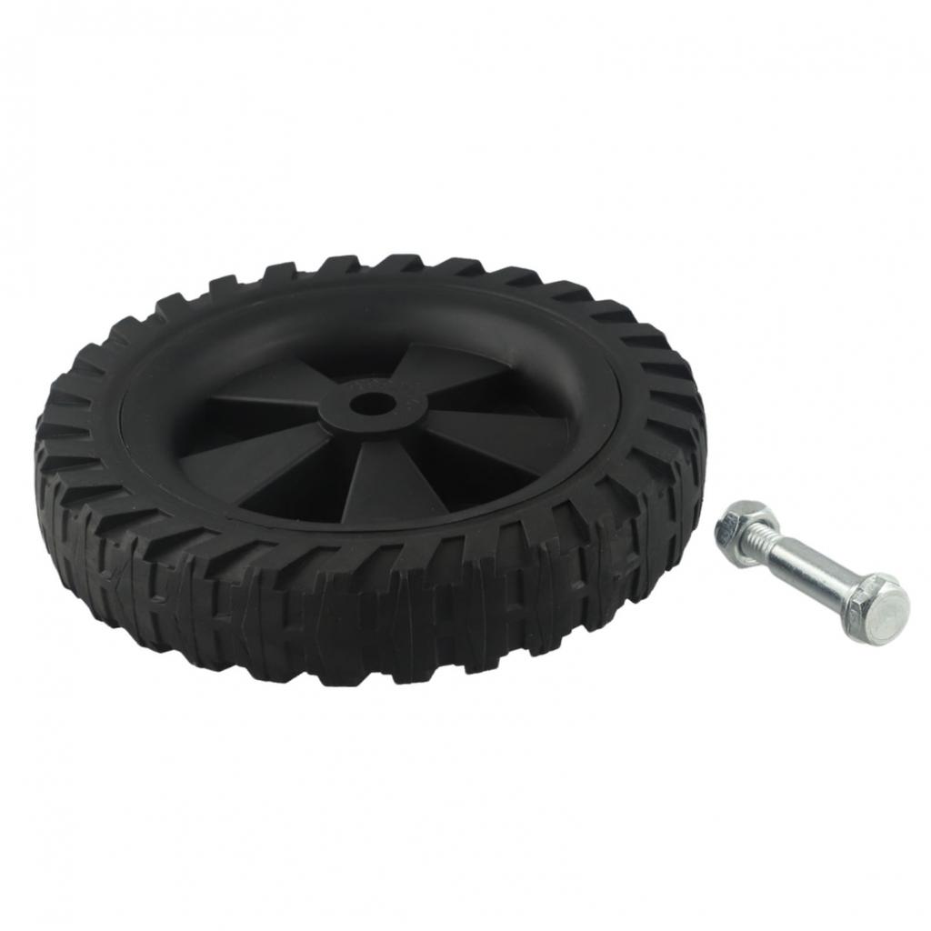 Shock Absorbing 7 Inch Caster Wheels for Improved Air Compressor Mobility