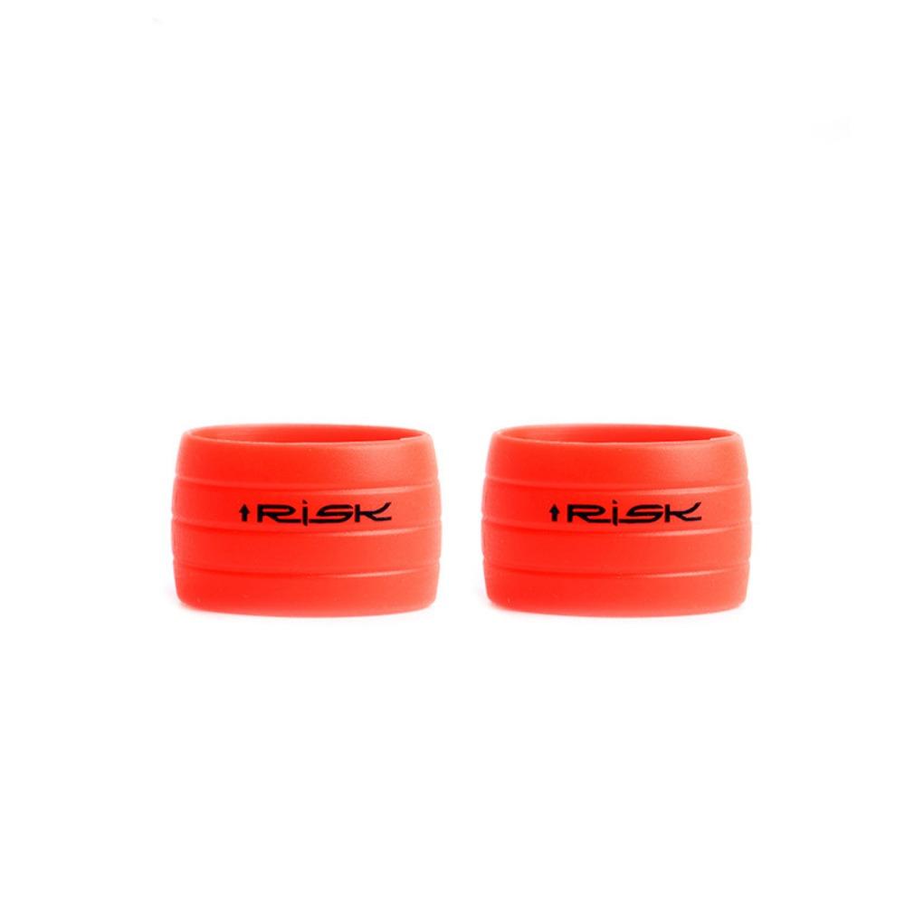 1pair Non-slip Bike Handlebar Strap Fixing Silicone Universal Handlebar Strap Sleeve Lightweight Handlebar Tape Ring