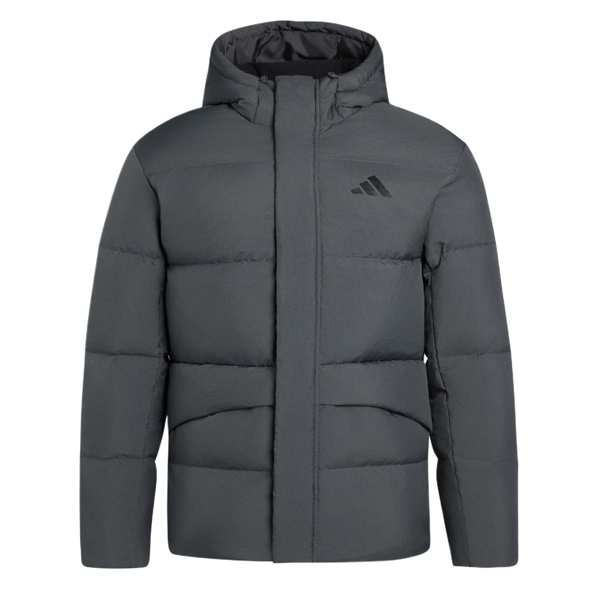 

Adidas Linear Regular Down 600 Fill Warm Simple Comfortable Stylish Hooded Down Jacket Men Jackets KQ5522 XL