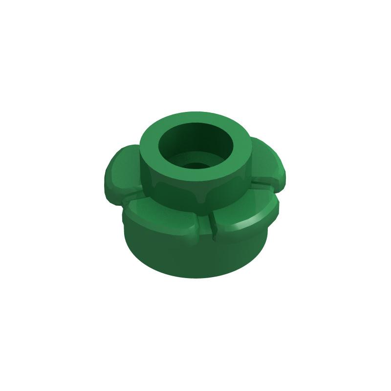 500PCS Flower 1x1 Plant Building Blocks MOC Parts Creative Toys For Kids DIY Trees Educational Compatible 24866