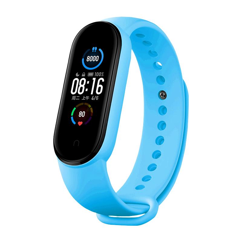 Strap For Xiaomi Mi Band 7 6 5 Bracelet Sport Silicone Wristband belt Replacement Smart watch Xiao Mi Band 3 4 5 6 Strap