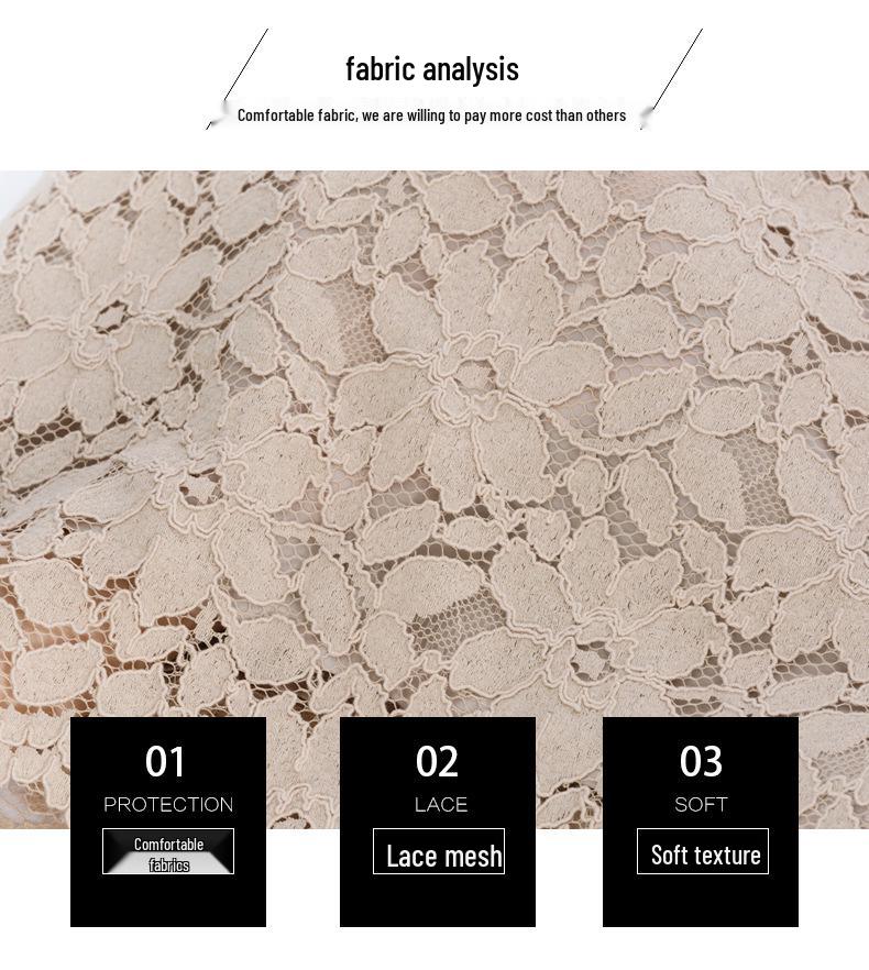 Women's Summer Slimming Lace Midi Skirt - French Fairy A-Line Bodycon