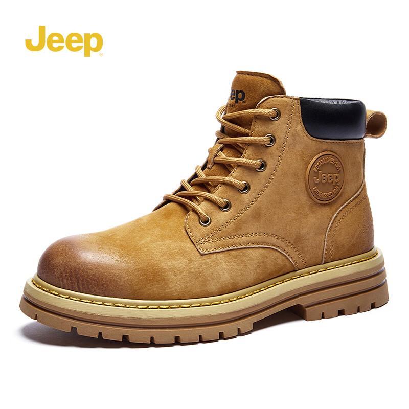 Jeep Men s Warm Martin Boots 40