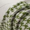 Large Leaf Sofa Cover Mat Throw Blanket Living Room Houndstooth Sofa Couple Position Modern Throw Camping Picnic Blanket
