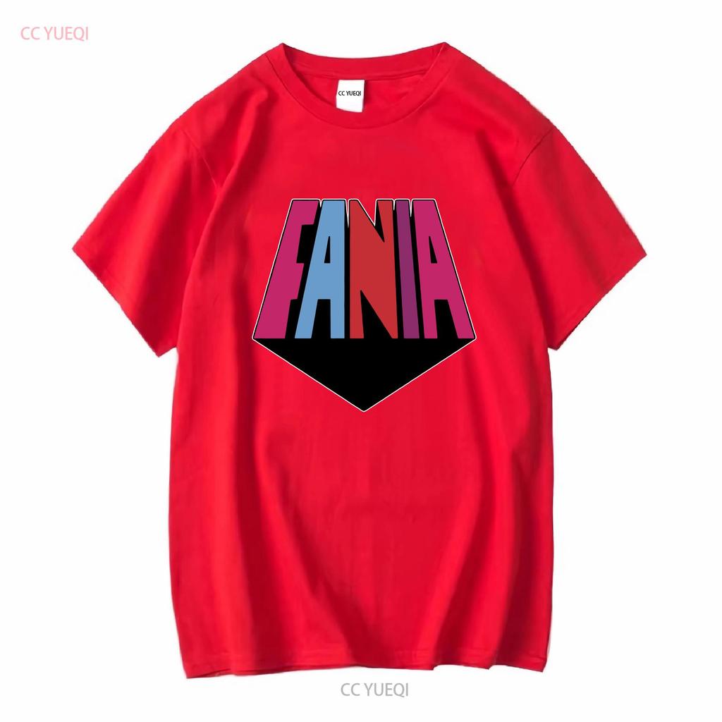 FANIA ALL STARS Latin Salsa Retro Vintage T Shirt Long or Short Sleeves Vintage Washed Homme Soft Stylish Versatile