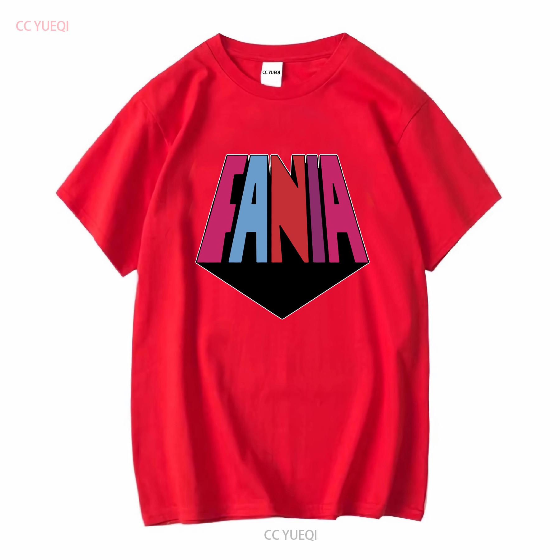 FANIA ALL STARS Латинская Сальса Ретро Винтажная Футболка с длинным или коротким рукавом винтажная Стиранная мужская Мягкая Стильная Универсальная S