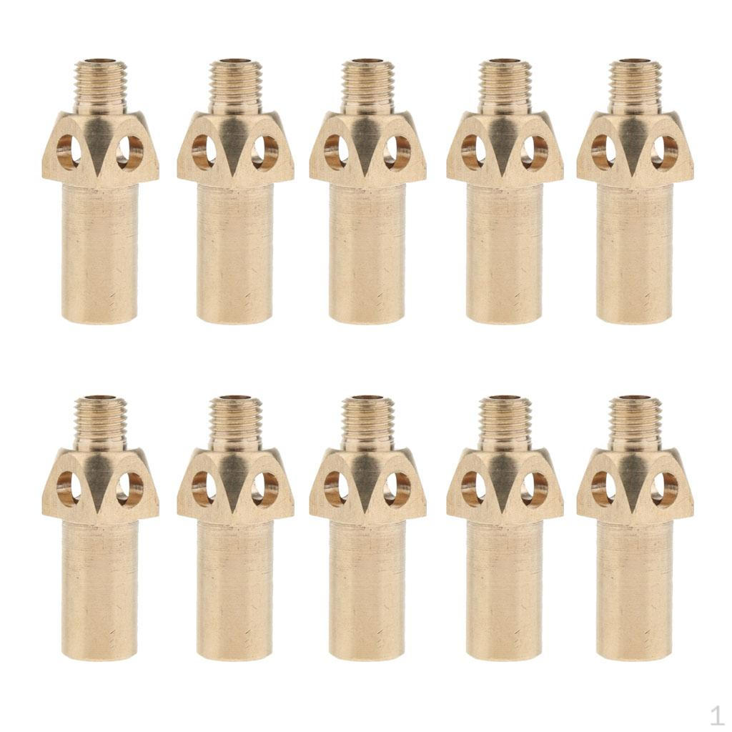 

10 штук Запасной наконечник/ Сопло/ Жиклер/ Горелка из цельной латуни