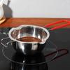 304 Stainless Steel Cheese Pot For Household Baking Chocolate Butter Sugar Melting Pot Heating Small Milk Pot Kitchen Waterproof