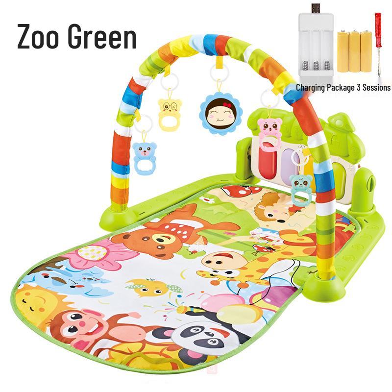 Baby Kick Piano Music Mat and Mobile: Activity Gym for Infants