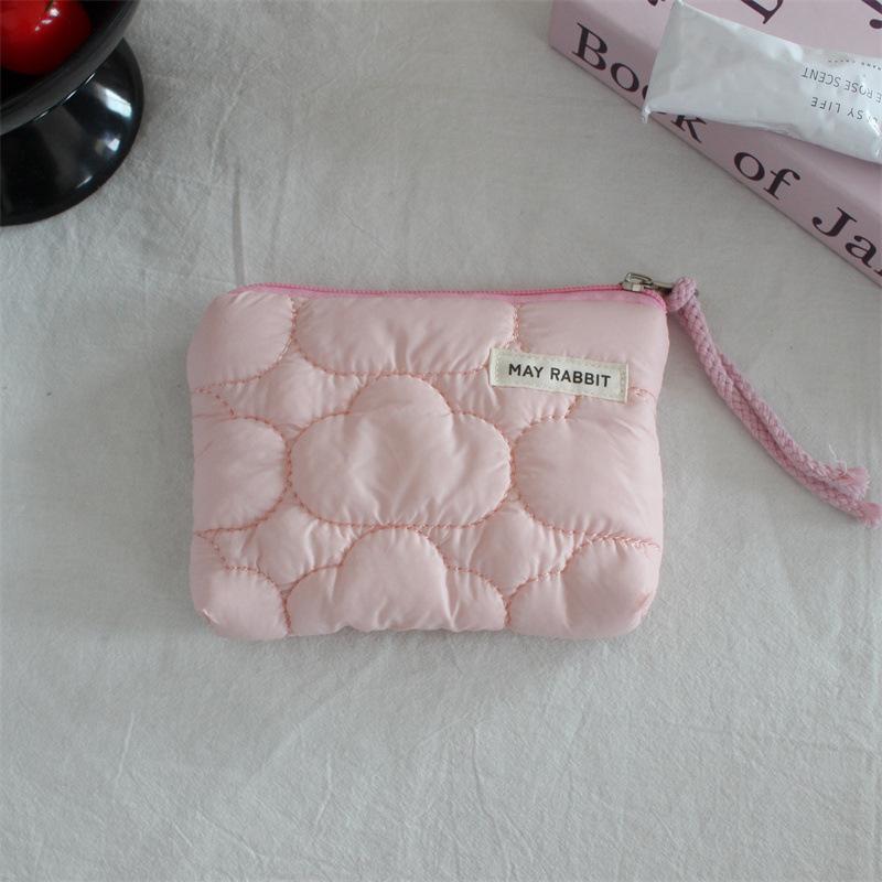 Nowy Pikowany Portfel z Kieszenią Przenośny Mini Portmonetka dla Dzieci Urocza Portmonetka Kolor Cukierka Zamek Błyskawiczny Portmonetka na Monety Ręczny Organizer na Klucze Pomadkę