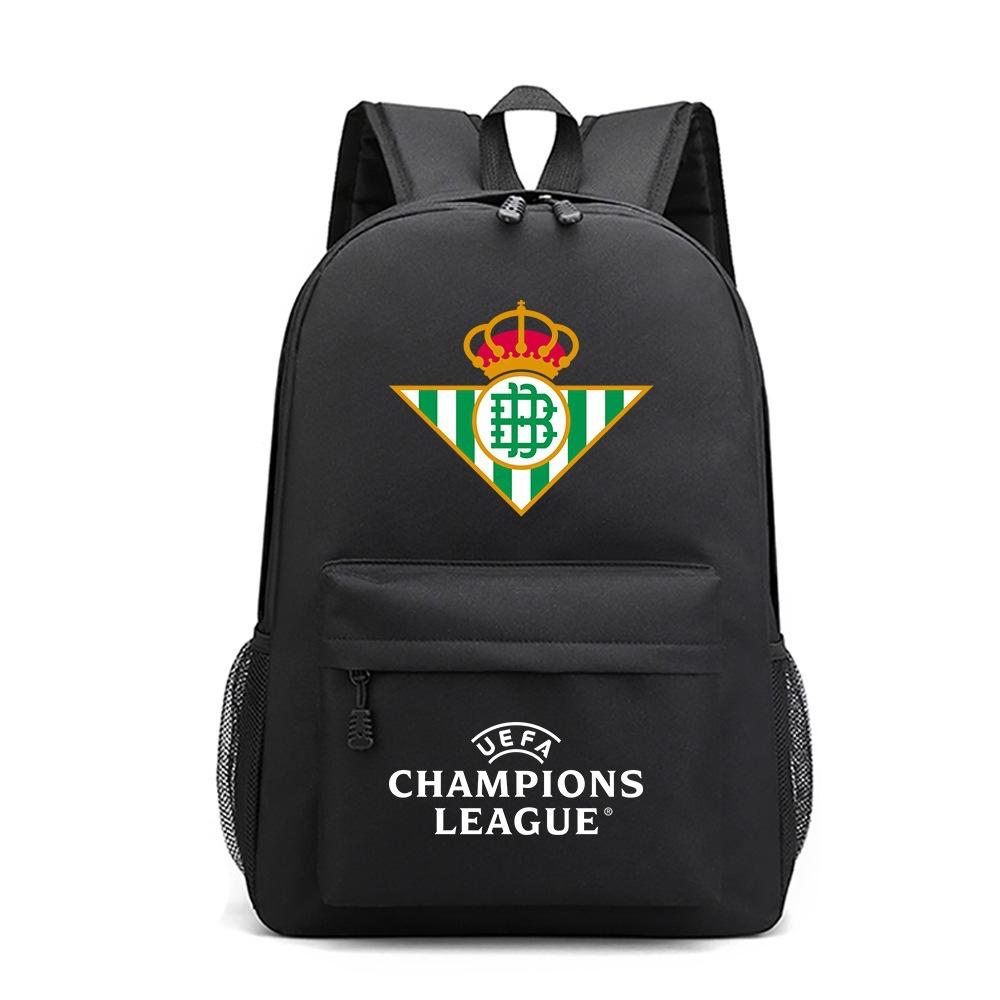Champions League Tas Manchester United Manchester City Chelsea Tas Oxford Stof Rugzak Barcelona Print Student Rugzak
