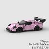 Technischer Speed Car MOC Stadtfahrzeug Rennwagen Rallye Bausteine Ziegel Set Retro Ornament DIY Spielzeug für Erwachsene Geschenke