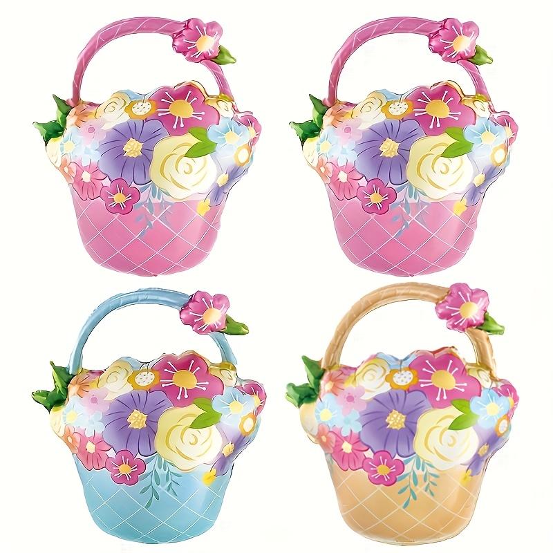 

4pcs/set Mother s Day Balloon Mother s Day Happy Wreath Aluminum Film Balloon Festival Flower Balloon Festival Party Decorat Other