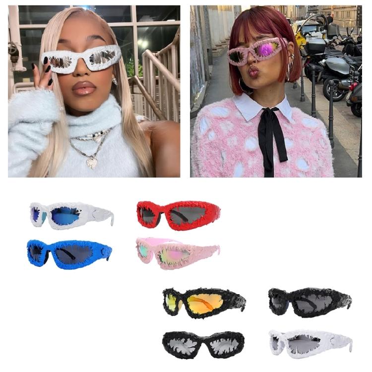 Stylish Men's Sunglasses Retros Polarized Sun Glasses Driving Trendy Glasses Cosplay Party Accessories