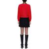 Karl Lagerfeld Casual Outing Party Lightweight Crew Neck Pullover Sweater Women Sweater Red M21L2330