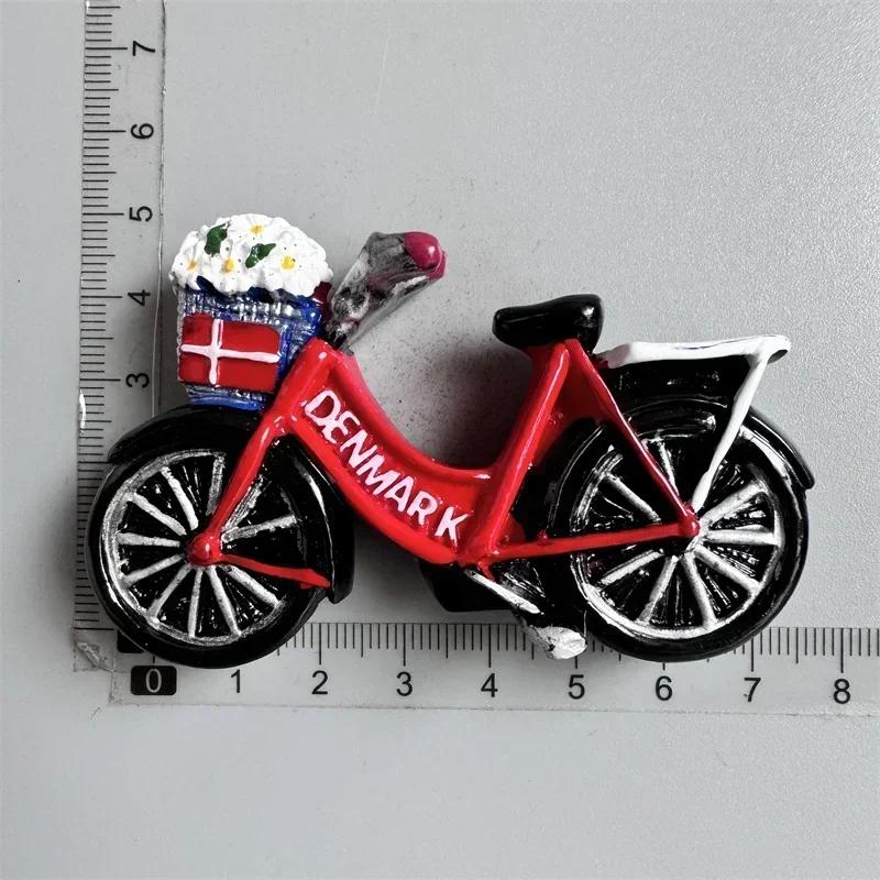 Nordische Dänemark Kühlschrankmagnete Dekorative Kunsthandwerk Sammlung Geschenk Kopenhagen Royal Crown Tourismus Memorial Kühlschrankaufkleber