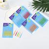 1 Set L/I Shaped Interdental Brush Soft Bristles for Dental Cleaning Plaque Removal Oral Care At Home and Office
