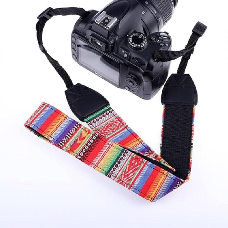 Vintage Camera Straps for Photographer Woven Adjustable Universal Neck Shoulder Strap Quick Release for All DSLR SLR Camera
