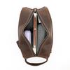 Men's Genuine Leather Clutch & Wash Bag - High-End Retro Design