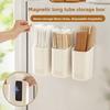 1PCS Stationery Refrigerator Magnetic Absorption Box Household Plastic Wrap Kitchen Storage Magnet Entry Door Storage Shelf