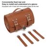 Motorcycle Seat Bag Vintage Motorcycle Back Seat Bag Motorcycle Gear Storage Bag Multifunctional Luggage Bags for Most