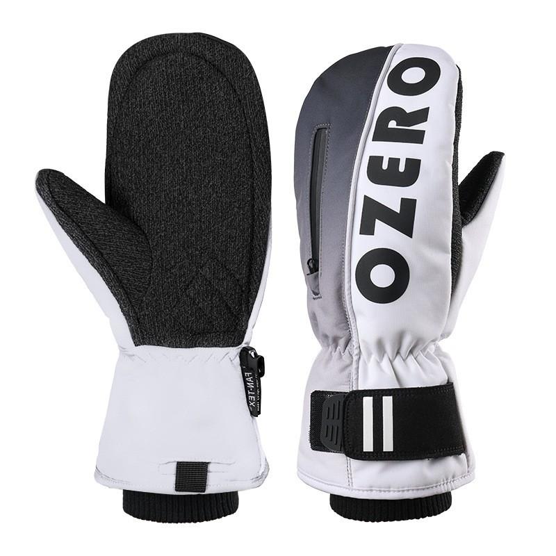 Kevlar Reinforced Ski Gloves Men Women With Wrist Support Waterproof Anti-Slip Touchscreen Winter Snowboarding Small