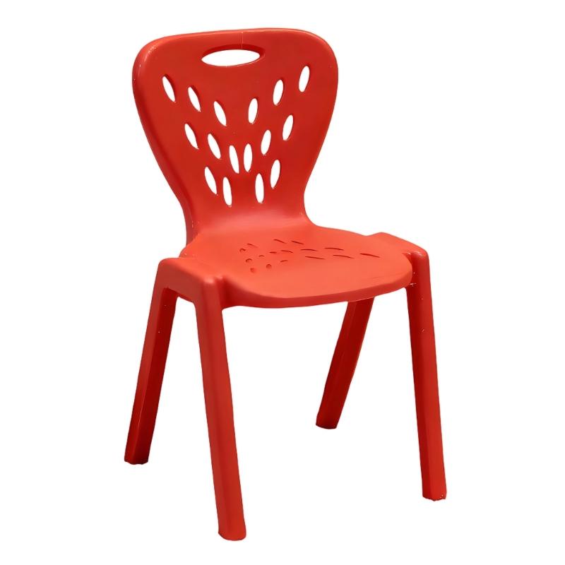 Colorful Doll Furniture Small Chair Model Figurine With Hole Design For Doll House Accessories And Kids Pretend Play Game