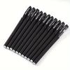 26pcs Gel Pen Set - 0.5mm Fine Point, Assorted Colors (Black/Blue/Red), Ideal for School & Office Supplies