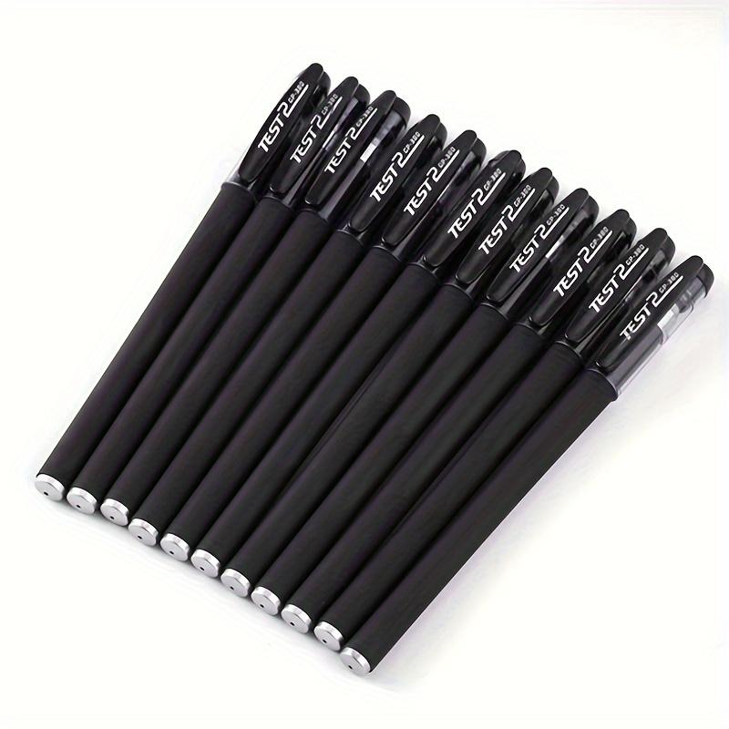 26pcs Gel Pen Set - 0.5mm Fine Point, Assorted Colors (Black/Blue/Red), Ideal for School & Office Supplies