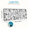 Boyfriend Moments Large Size Mouse Pad Large Gaming Table Cushion Nonslip Laptop Tablet Big Mousepad Xxl Mat Mini Pc Playmat With Lock Edge