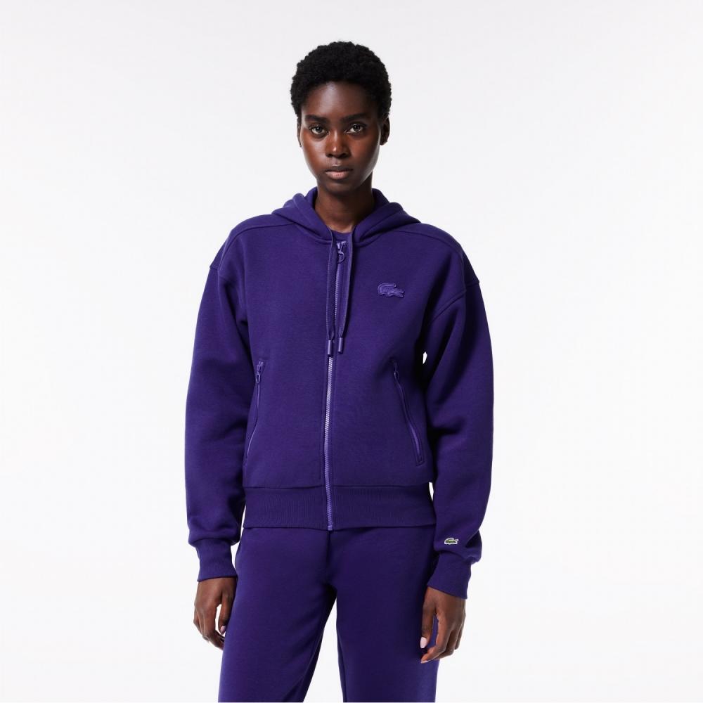 

LACOSTE Женская футболка с капюшоном на молнии SF1877 53N SNI