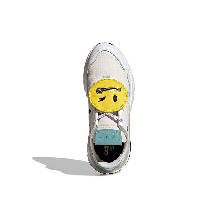 Adidas Originals Nite Jogger Retro Versatile Sports Non-Slip Durable Low-Top Lifestyle Casual Shoes Unisex Sneakers White HP2331