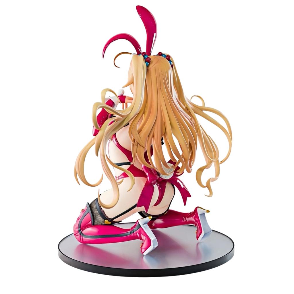 New- 30CM Caroline Yuri Eberwein Bunny Girl  Anime Beautiful Girl Beautiful Gk Model Figure With Soft Rubber Material Gift