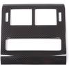 For Range Rover Sport 2014-2018, ABS Plastic Rear Row A/C Vent Cover carbon fiber style