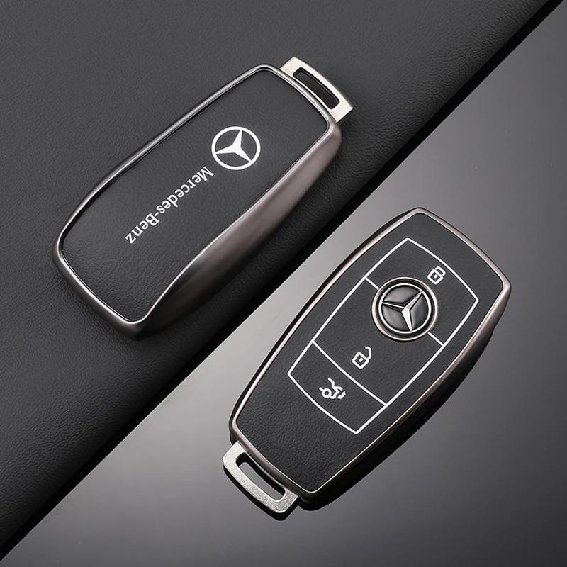 

Car Sticker Fashion TPU Car Smart Remote Key Case Cover Shell Bag For Mercedes Benz A C E S G Class GLC CLE CLA W177 W205 W213 W